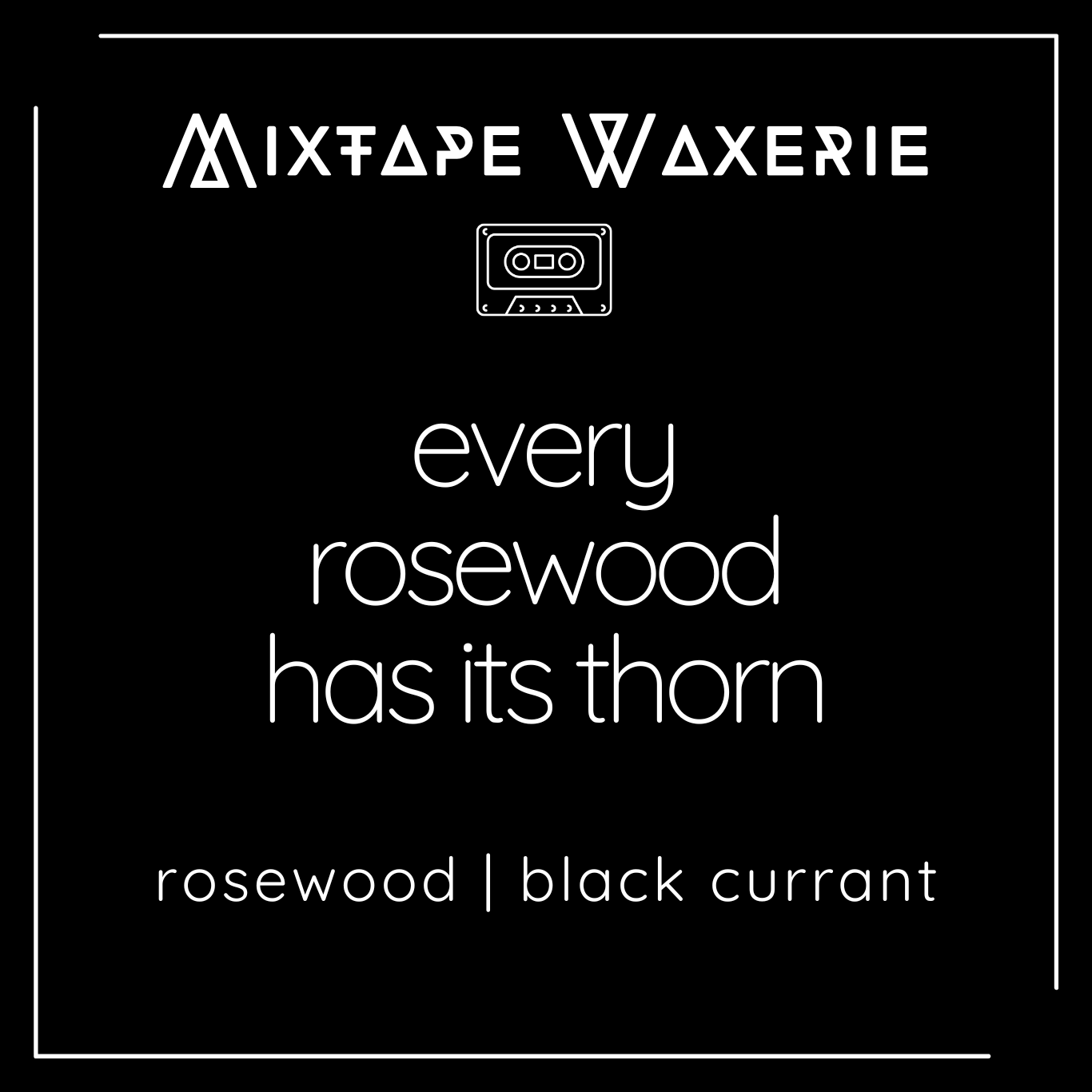 Every Rosewood Has Its Thorn [0.27 oz Vent Clip Travel Car Diffuser]