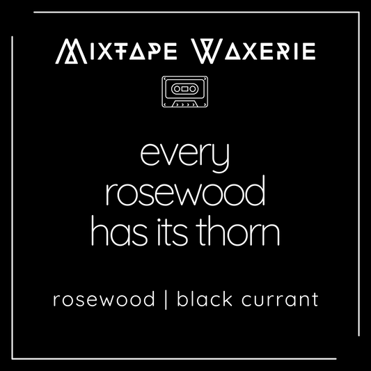 Every Rosewood Has Its Thorn [0.27 oz Vent Clip Travel Car Diffuser]