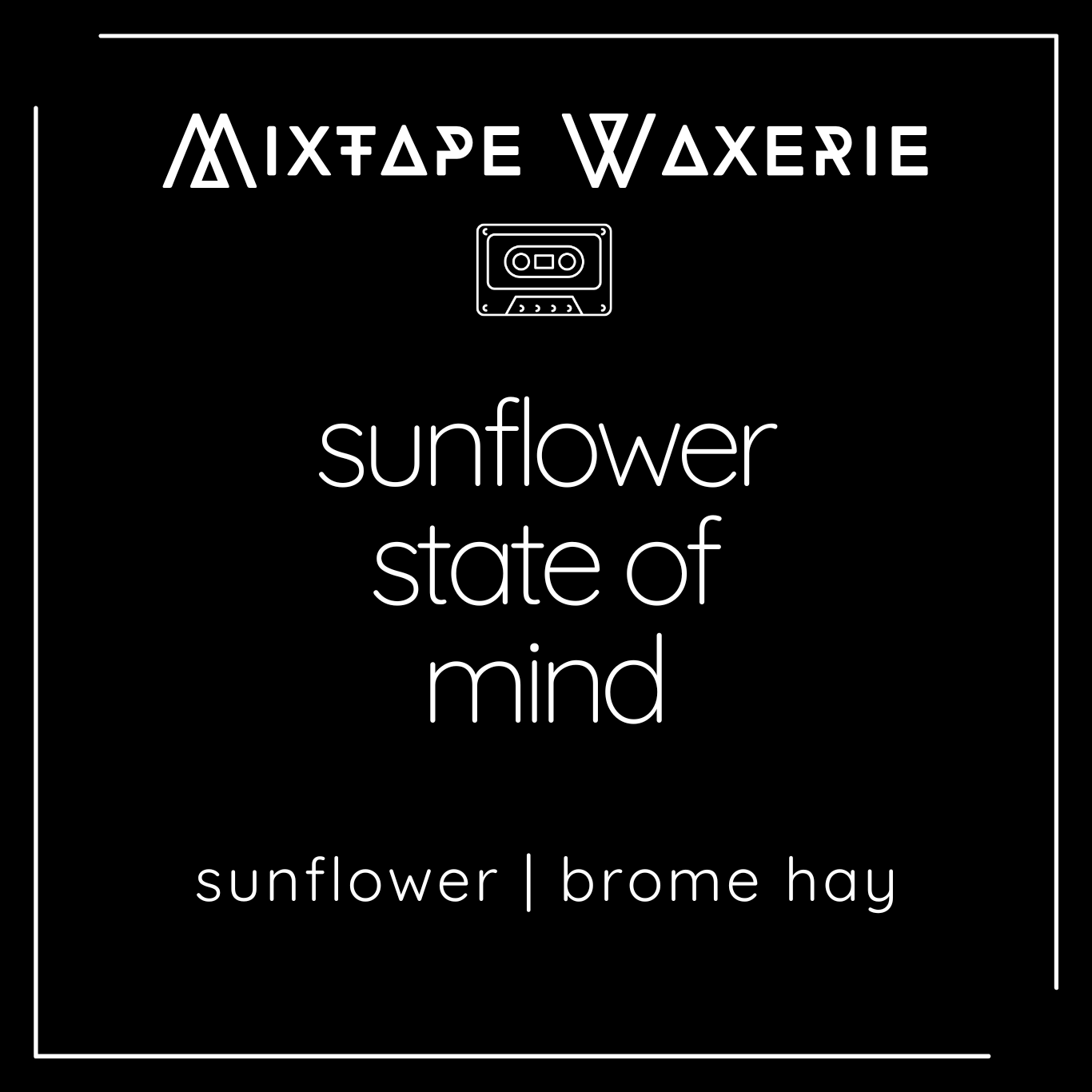 Sunflower State of Mind [0.27 oz Vent Clip Travel Car Diffuser]